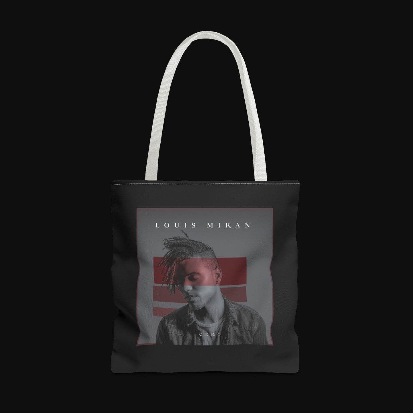 Stylish Louis Mikan - CERP - Tote Bag for Music Lovers