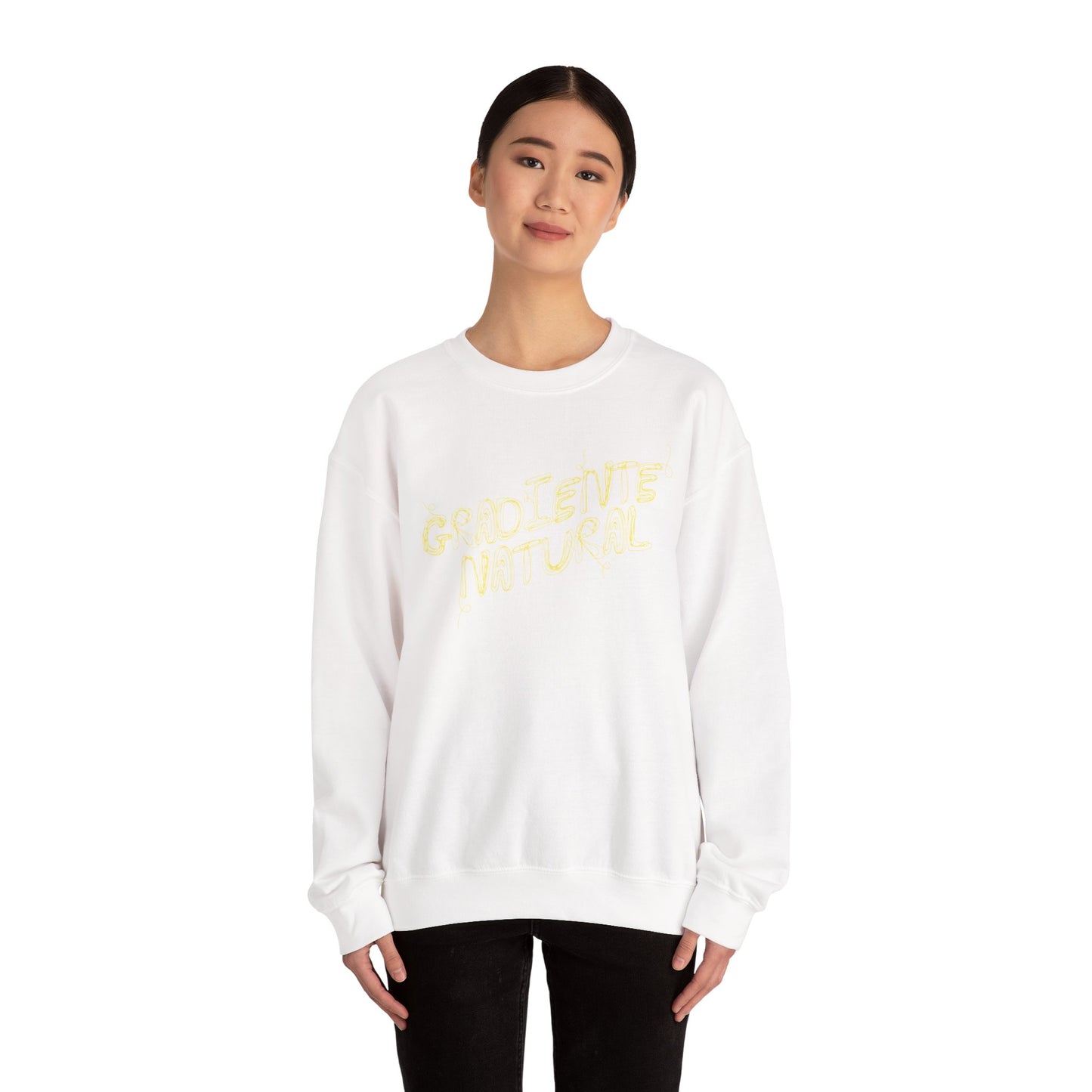 Gradiente Natural Unisex Heavy Blend™ Crewneck Sweatshirt