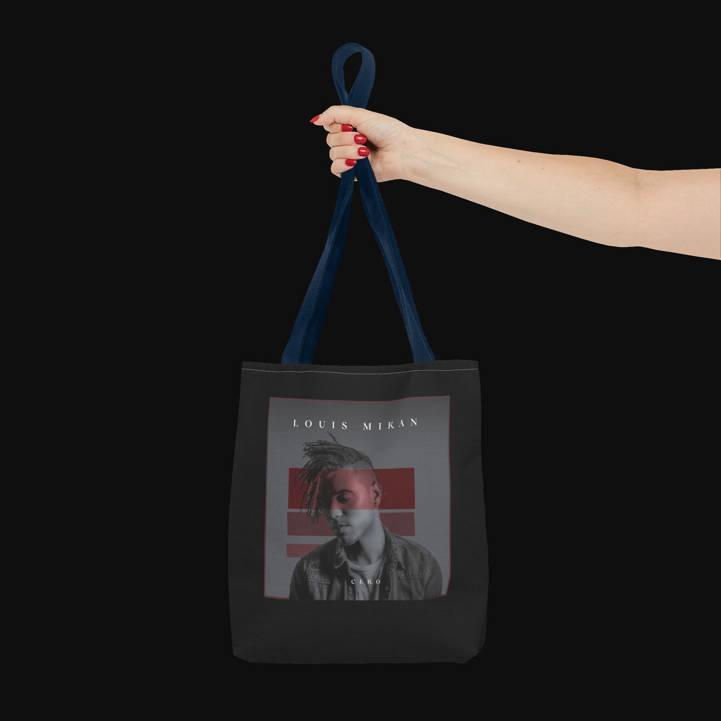 Stylish Louis Mikan - CERP - Tote Bag for Music Lovers