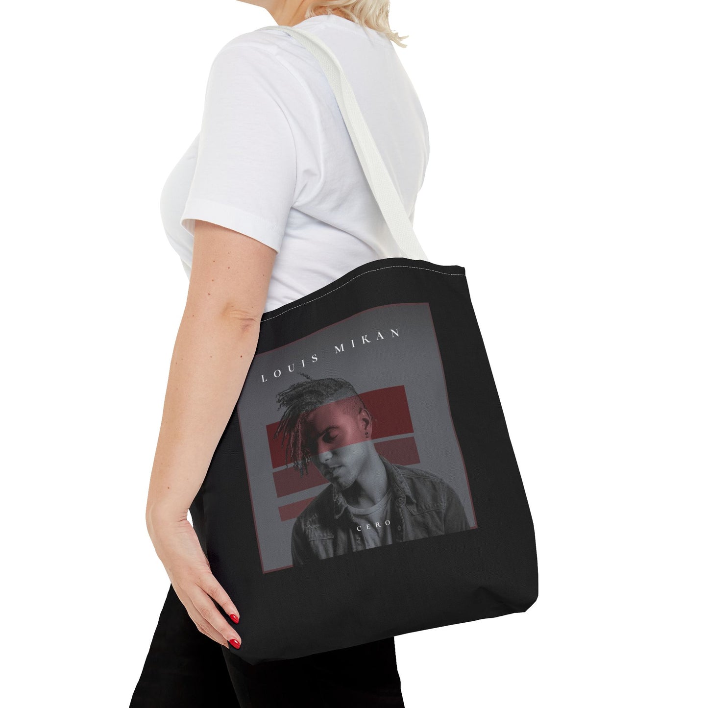 Stylish Louis Mikan - CERP - Tote Bag for Music Lovers