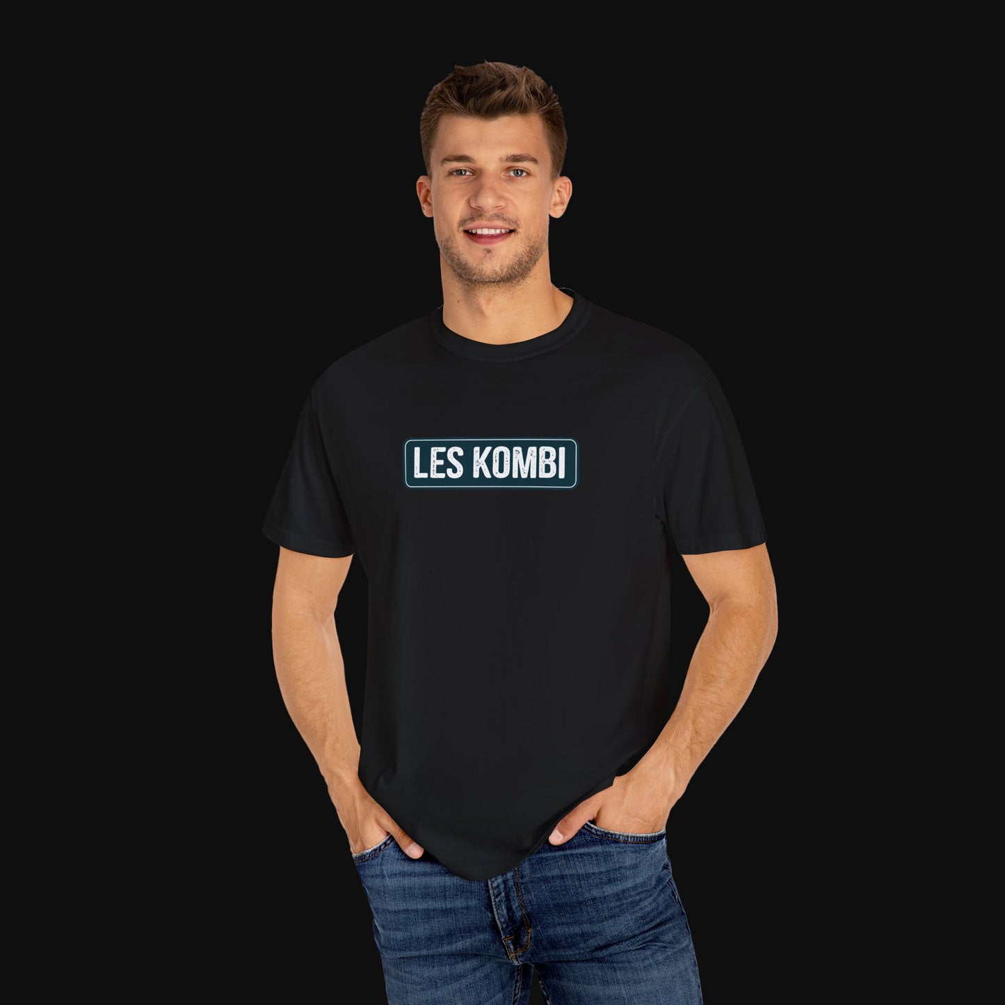 LES KOMBI - Style Unisex Garment-Dyed T-shirt