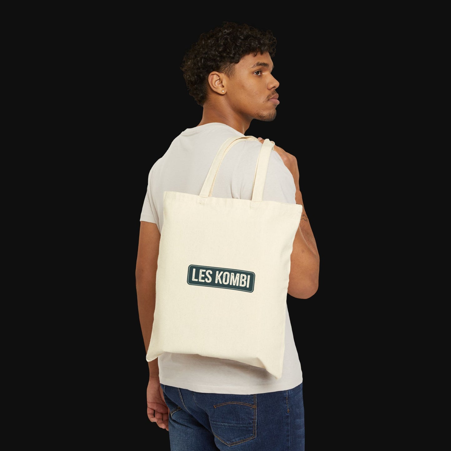 Eco-Friendly Cotton Tote Bag - LES KOMBI