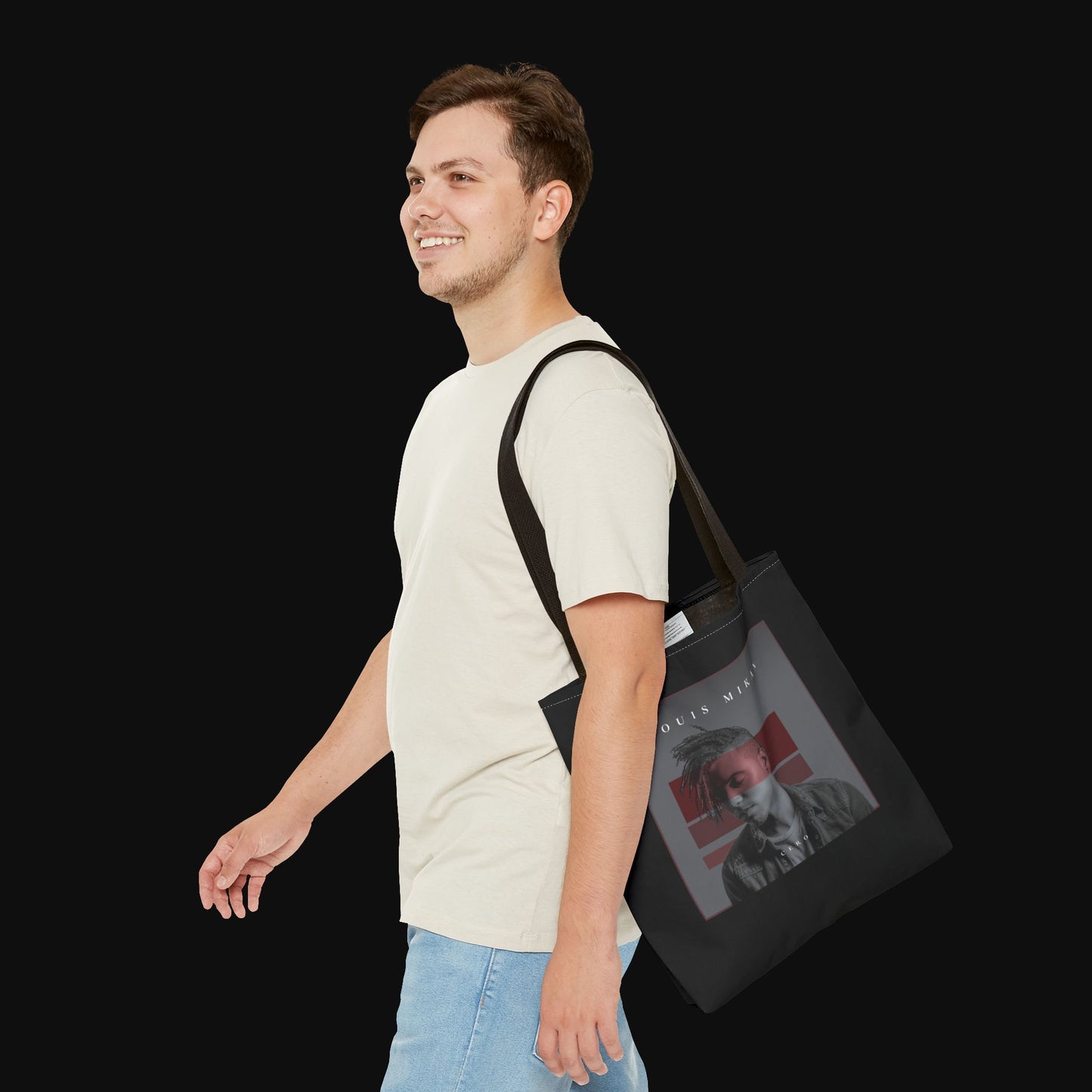 Stylish Louis Mikan - CERP - Tote Bag for Music Lovers