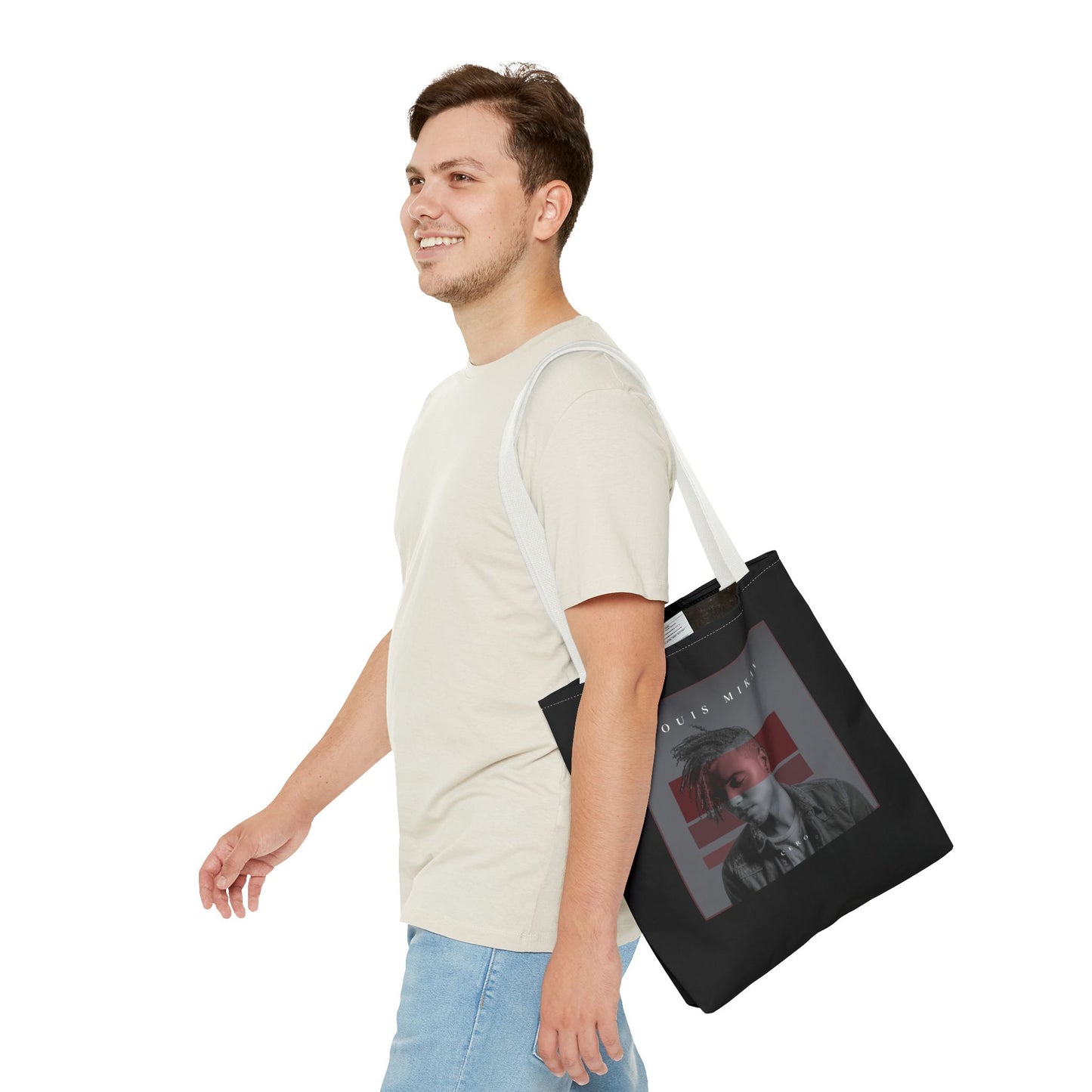 Stylish Louis Mikan - CERP - Tote Bag for Music Lovers