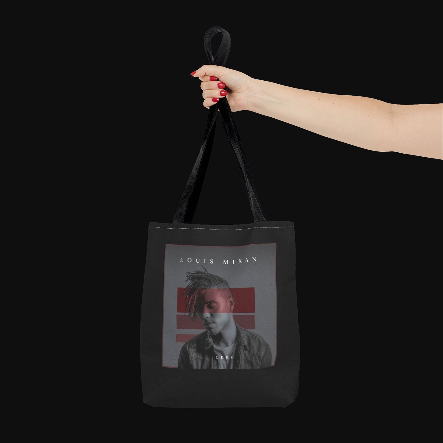Stylish Louis Mikan - CERP - Tote Bag for Music Lovers