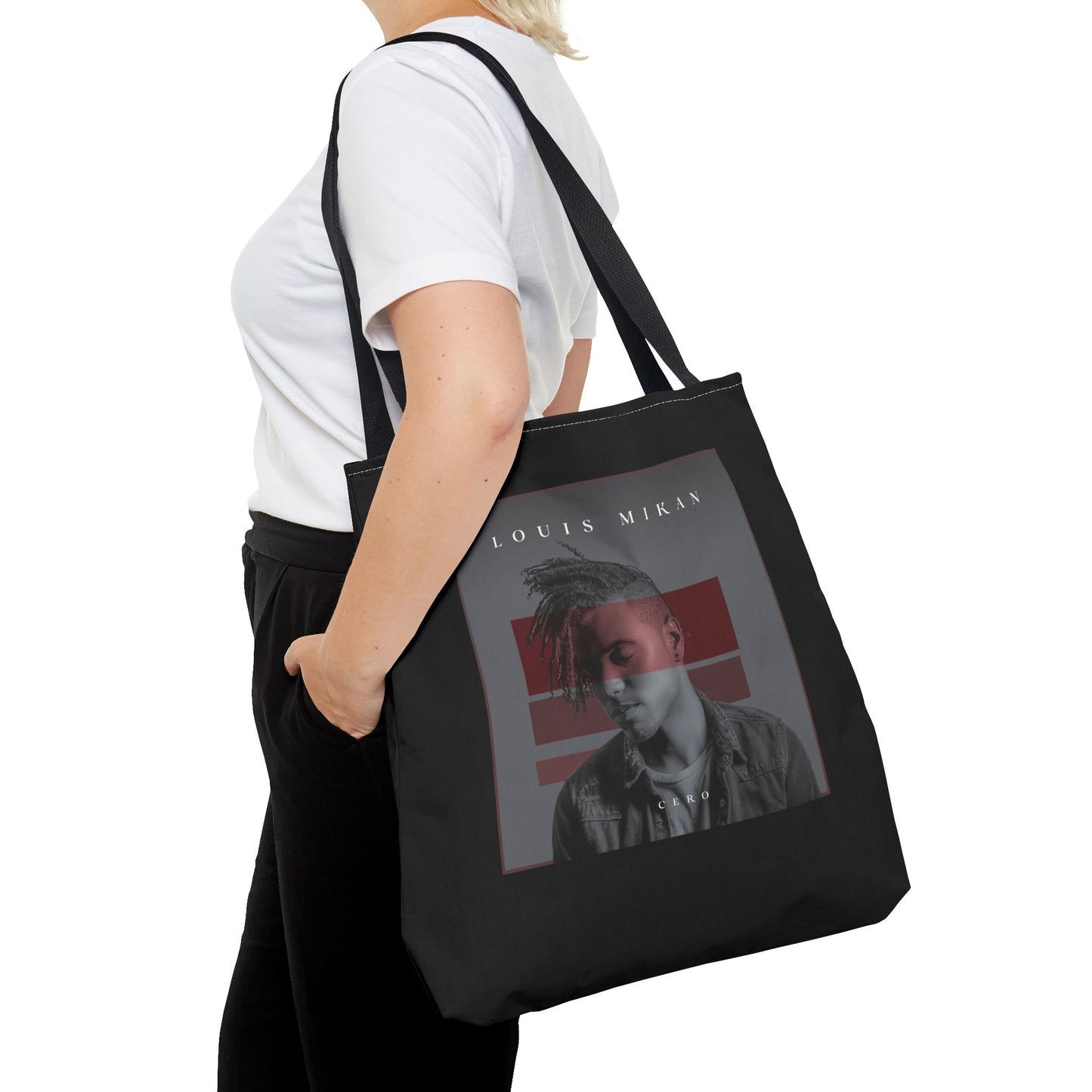 Stylish Louis Mikan - CERP - Tote Bag for Music Lovers