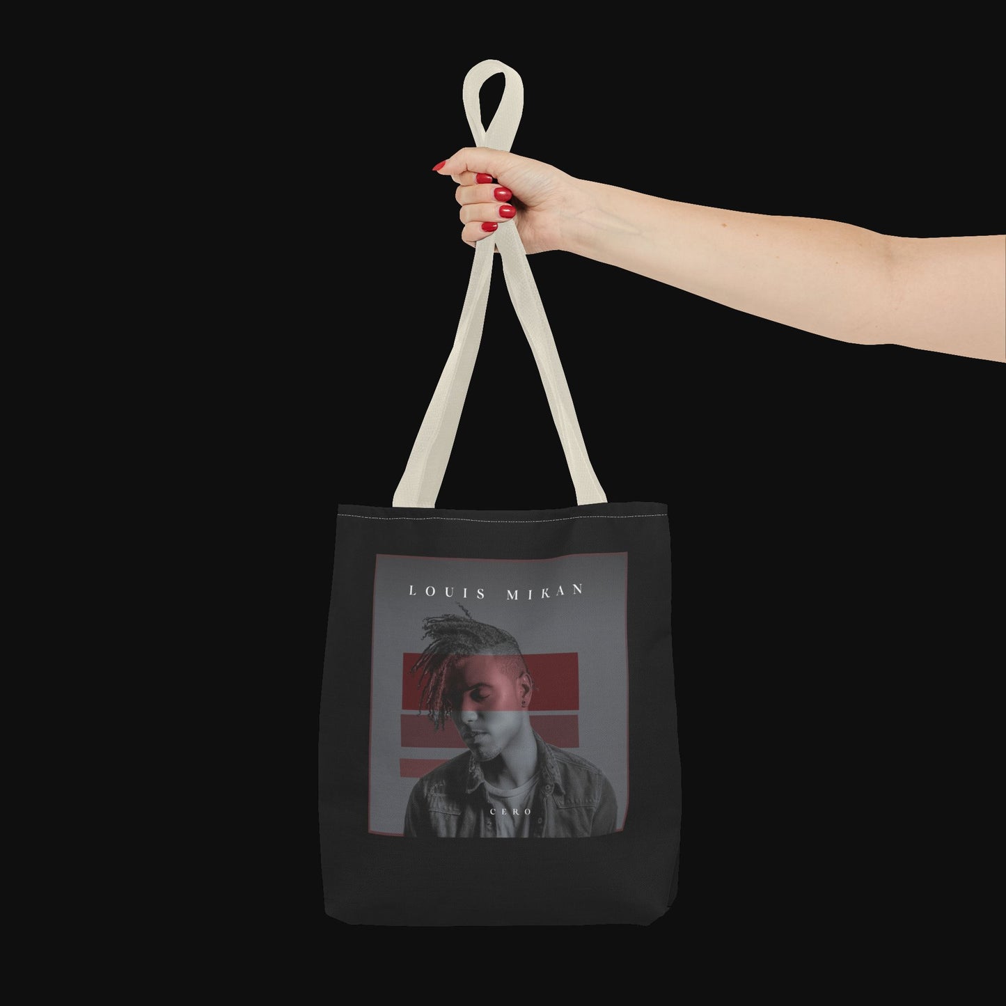 Stylish Louis Mikan - CERP - Tote Bag for Music Lovers