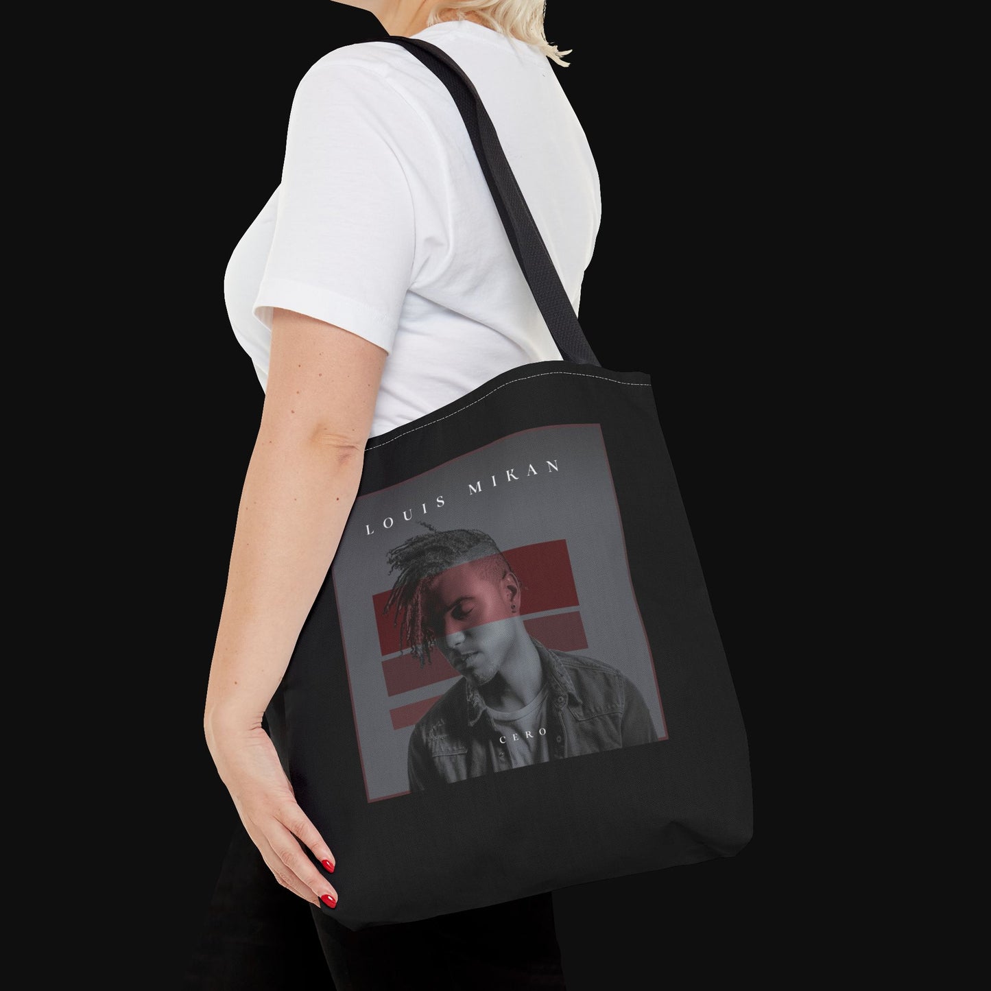 Stylish Louis Mikan - CERP - Tote Bag for Music Lovers