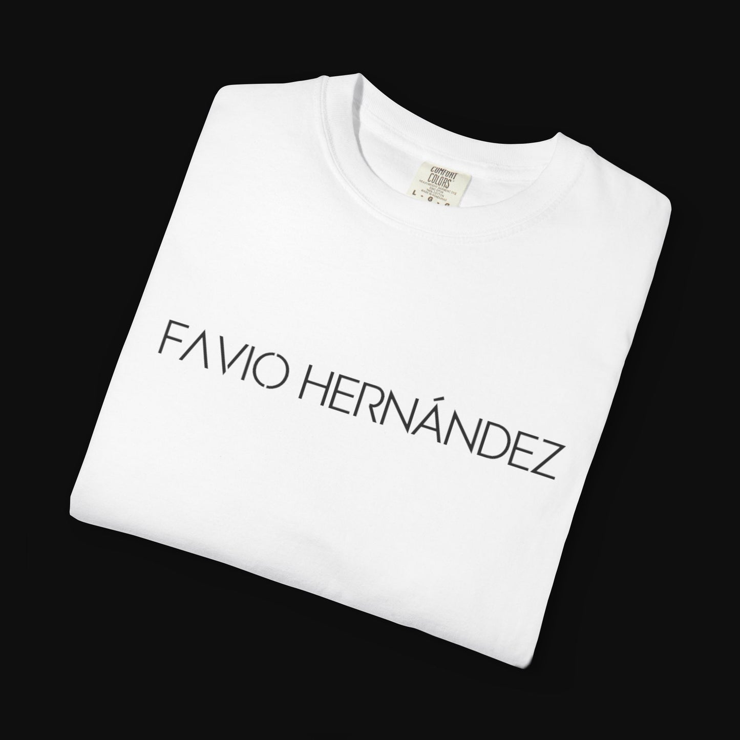 FAVIO HERNÁNDEZ Custom Unisex Garment-Dyed T-Shirt | Perfect for Casual Wear and Gifts