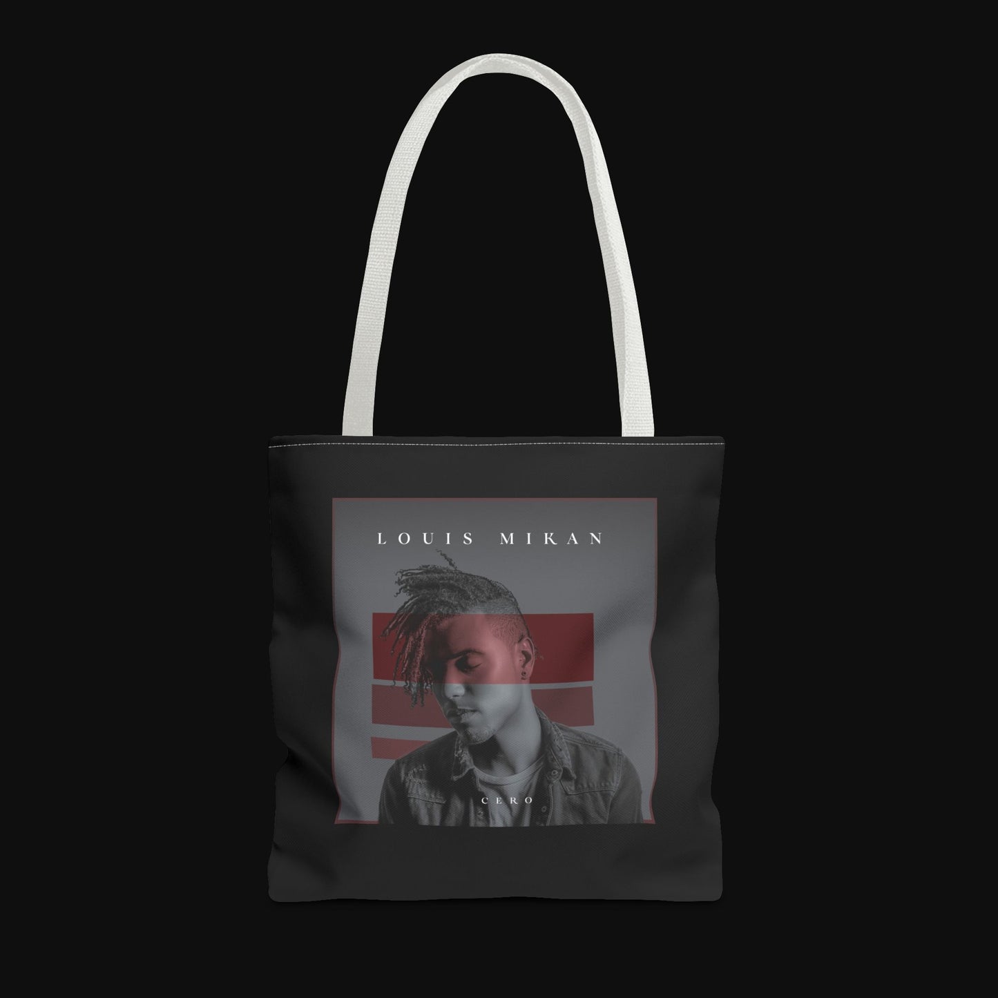 Stylish Louis Mikan - CERP - Tote Bag for Music Lovers