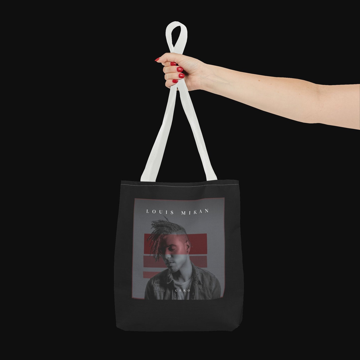 Stylish Louis Mikan - CERP - Tote Bag for Music Lovers