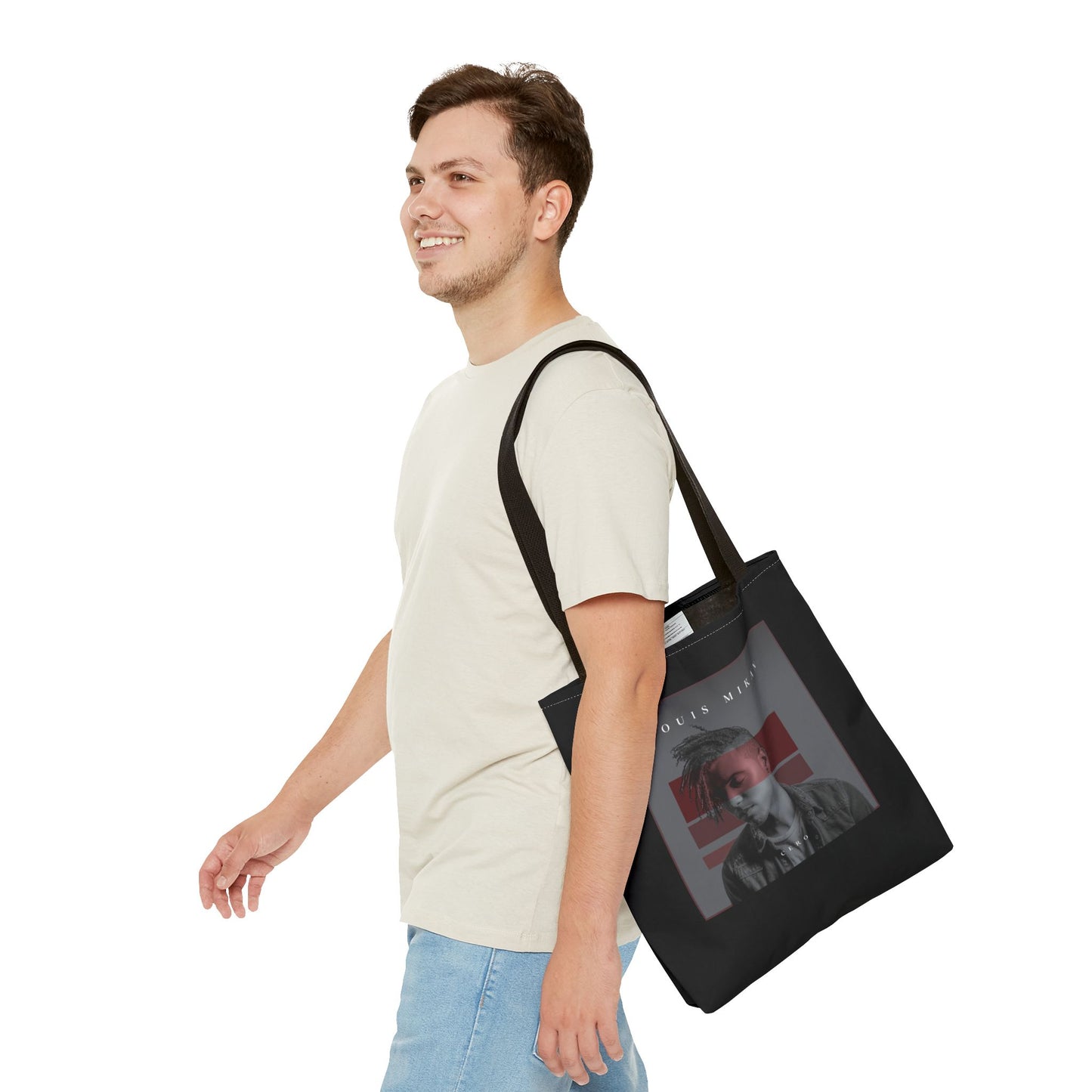 Stylish Louis Mikan - CERP - Tote Bag for Music Lovers