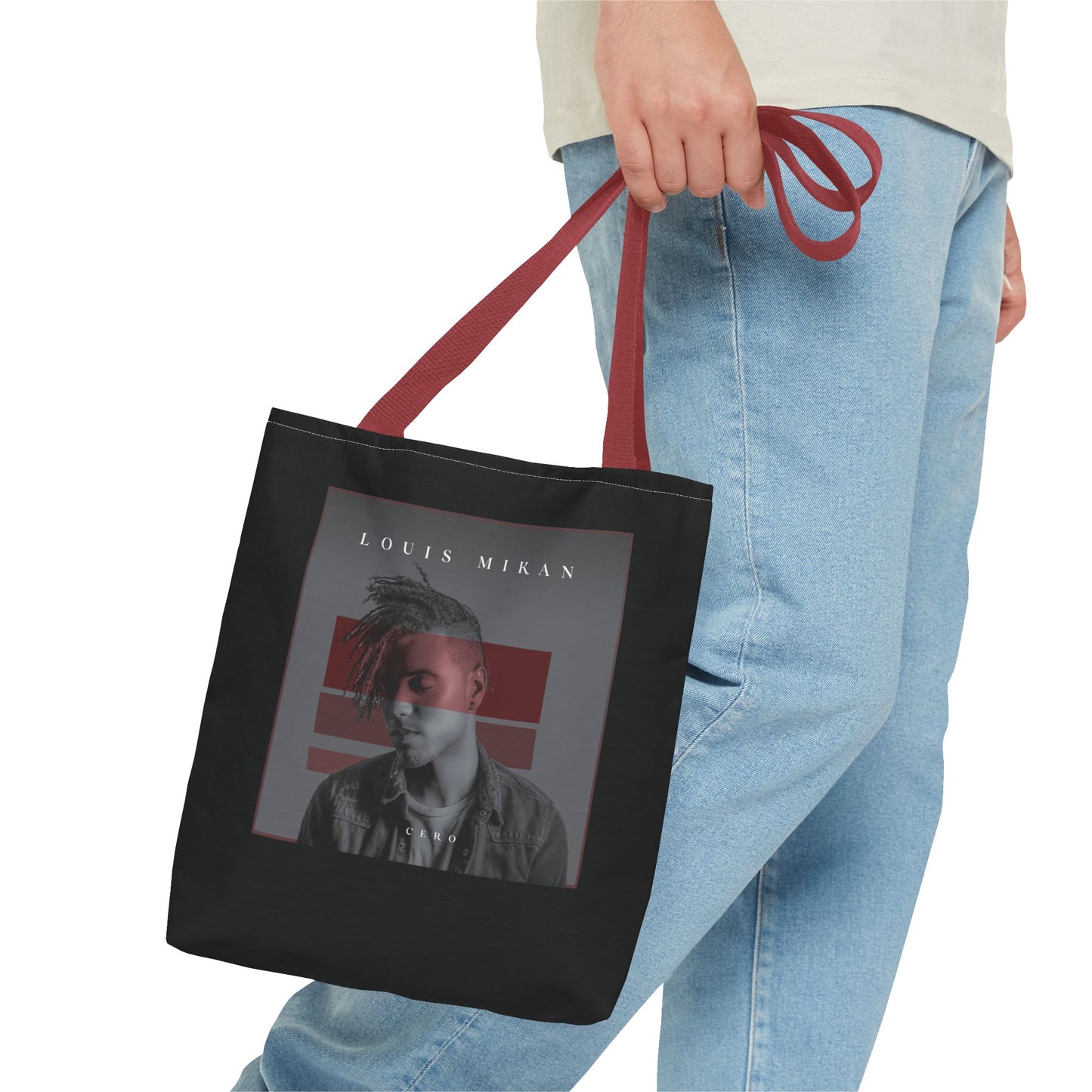 Stylish Louis Mikan - CERP - Tote Bag for Music Lovers