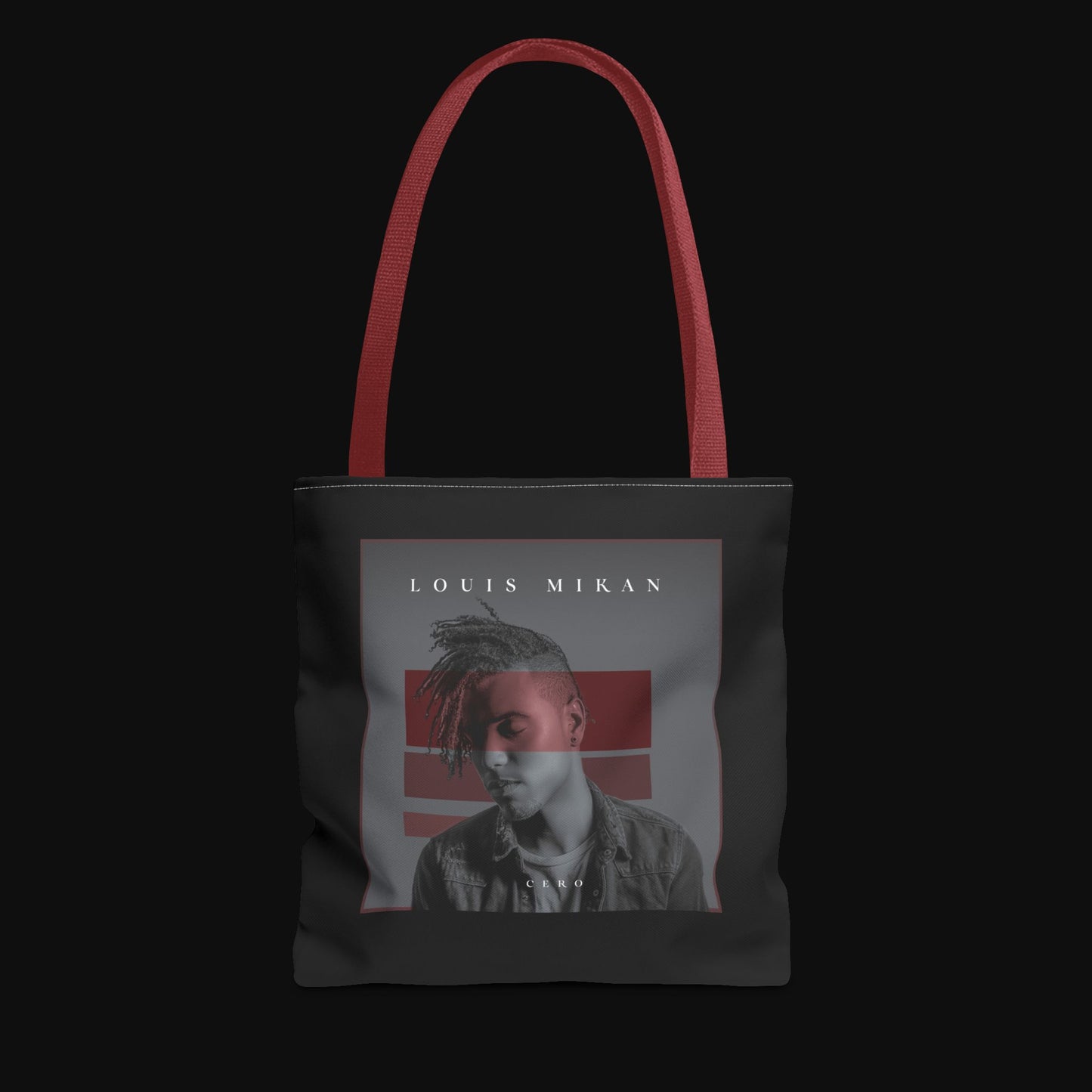 Stylish Louis Mikan - CERP - Tote Bag for Music Lovers
