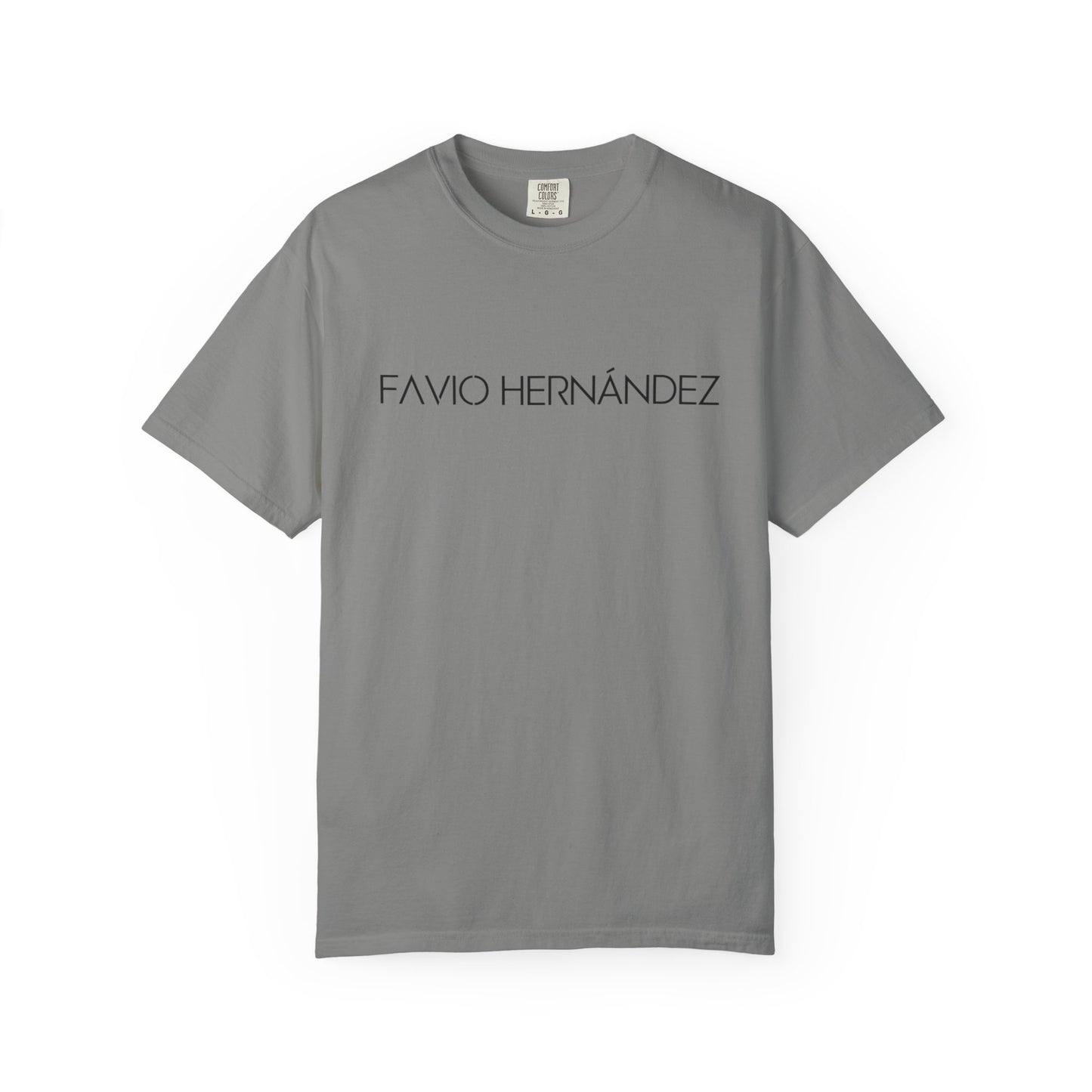 FAVIO HERNÁNDEZ Custom Unisex Garment-Dyed T-Shirt | Perfect for Casual Wear and Gifts