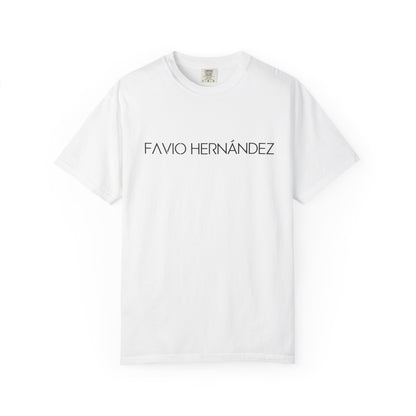 FAVIO HERNÁNDEZ Custom Unisex Garment-Dyed T-Shirt  | Perfect for Casual Wear and Gifts