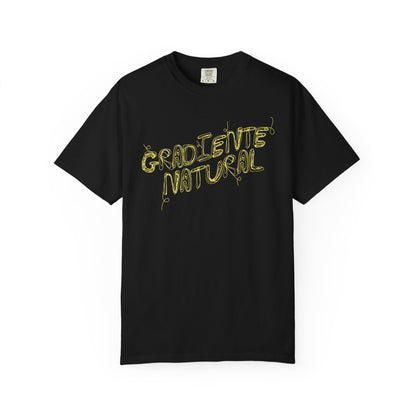Gradient Natural Unisex Garment-Dyed T-shirt - Relaxed Fit for Everyday Wear