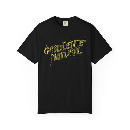 Gradient Natural Unisex Garment-Dyed T-shirt - Relaxed Fit for Everyday Wear