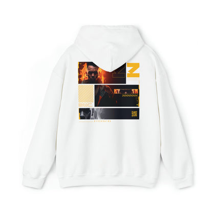 Fire Earthling - Unisex Heavy Blend™ Hooded Sweatshirt - SPOZZ.club