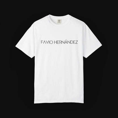 FAVIO HERNÁNDEZ Custom Unisex Garment-Dyed T-Shirt  | Perfect for Casual Wear and Gifts