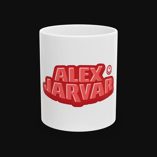 Custom Alex Jarvar Ceramic Mug - Unique 11oz & 15oz Coffee Cup
