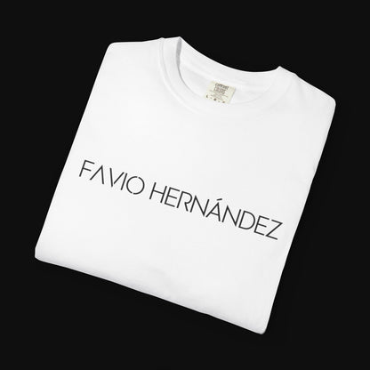 FAVIO HERNÁNDEZ Custom Unisex Garment-Dyed T-Shirt  | Perfect for Casual Wear and Gifts