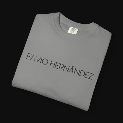 FAVIO HERNÁNDEZ Custom Unisex Garment-Dyed T-Shirt  | Perfect for Casual Wear and Gifts