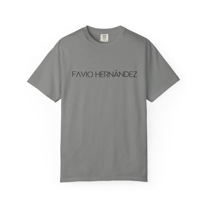 FAVIO HERNÁNDEZ Custom Unisex Garment-Dyed T-Shirt  | Perfect for Casual Wear and Gifts