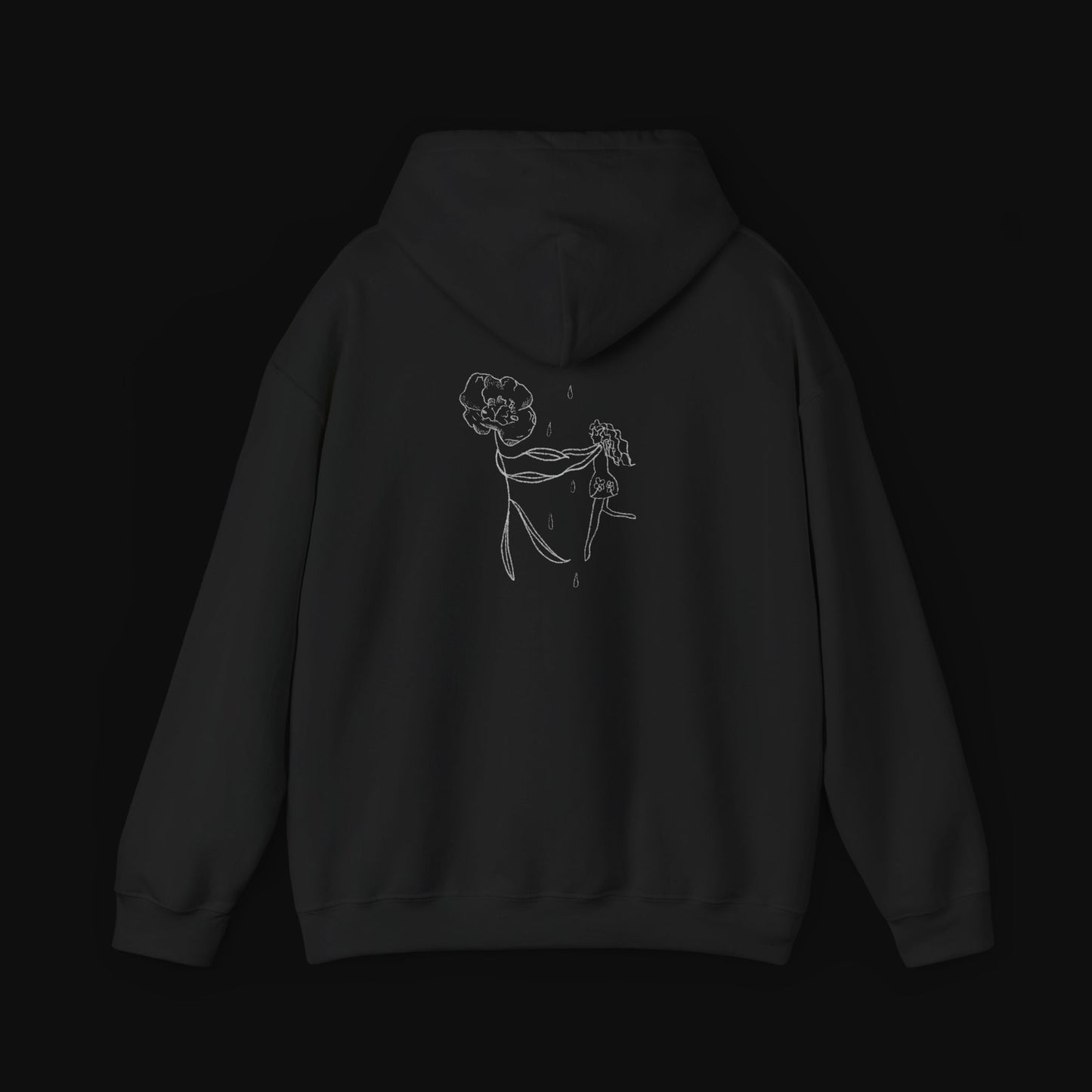 Cari Cuevas - Empezó a llover | Hoodie Black - SPOZZ.club