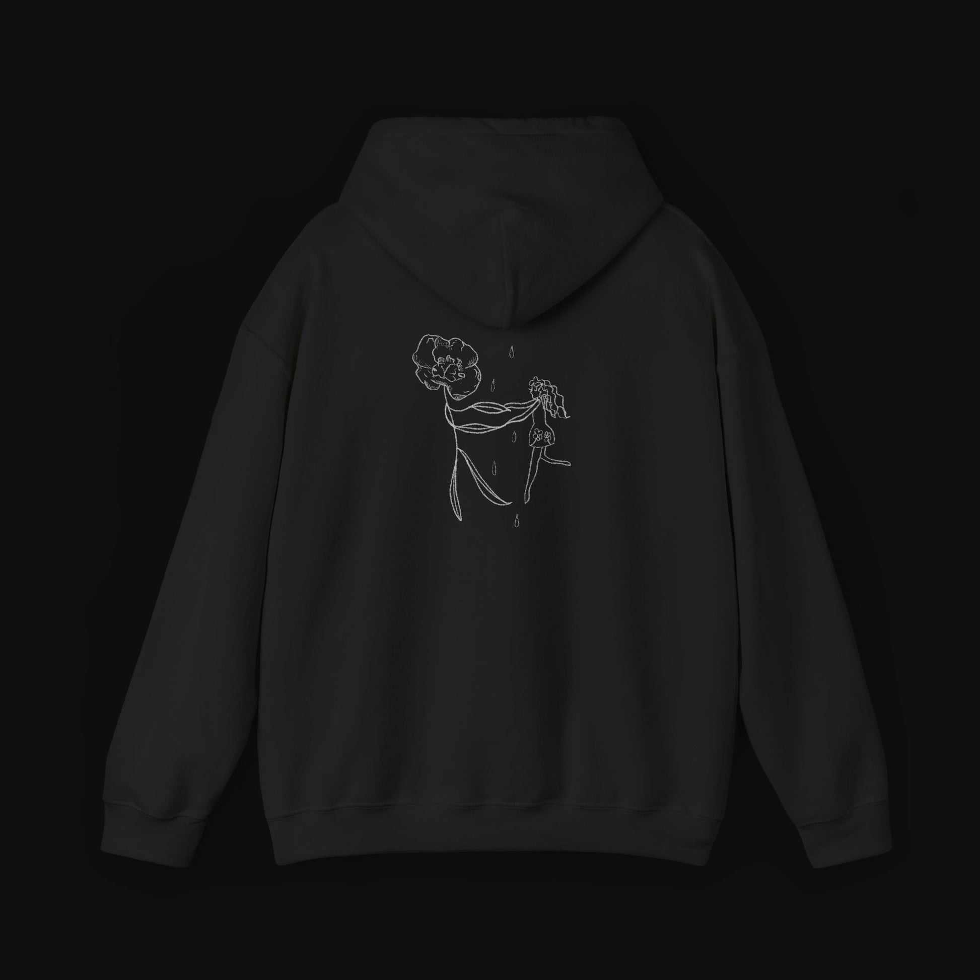 Cari Cuevas - Empezó a llover | Hoodie Black - SPOZZ.club